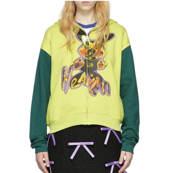Heaven by Marc Jacobs Acid Bunny Hoodie Sweatshirt Medium - Picture 4 of 8